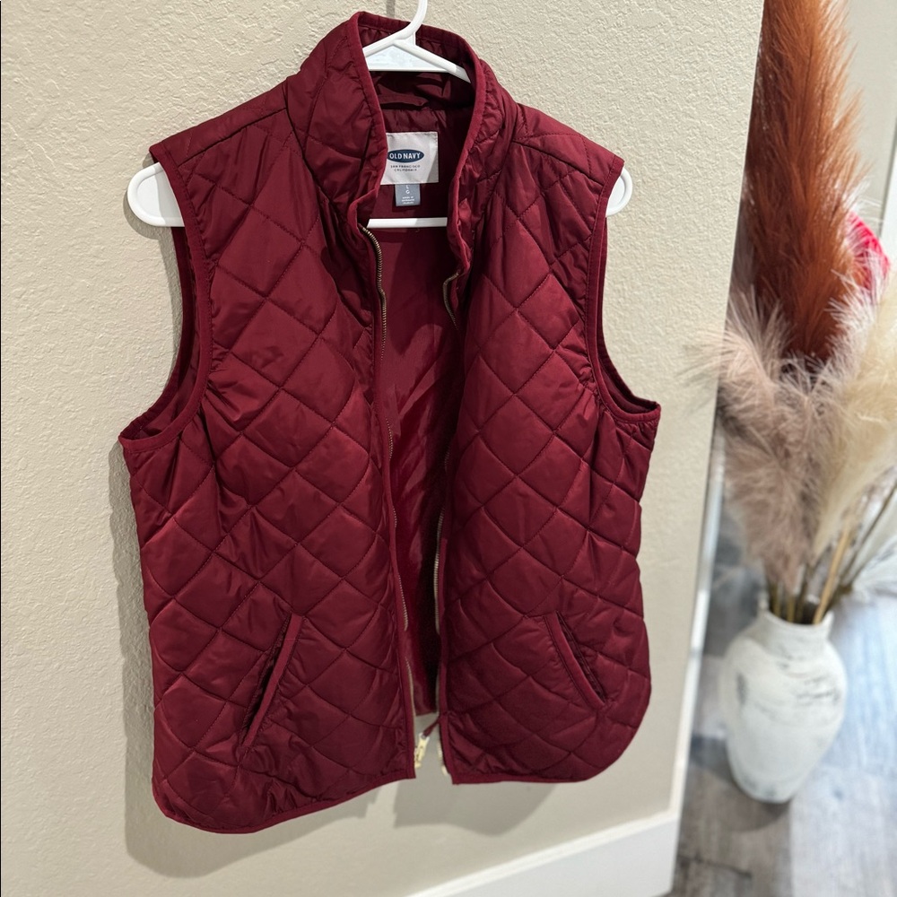 Old Navy Red Vest